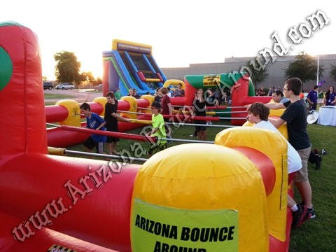 Human Foosball Inflatable Rental Phoenix, Arizona